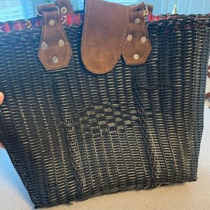 Bags plastic whit artesanal topical disegne.